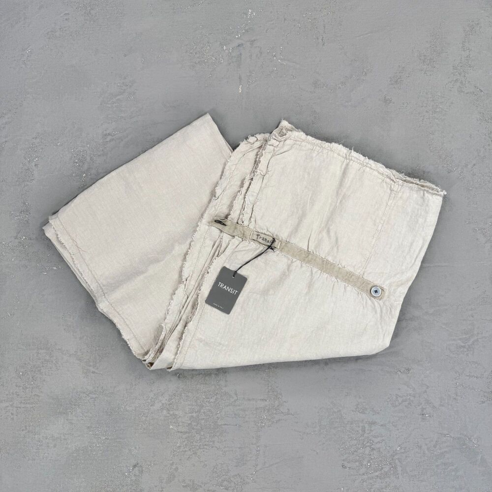 TRANSIT 100% Linen Throw Blanket